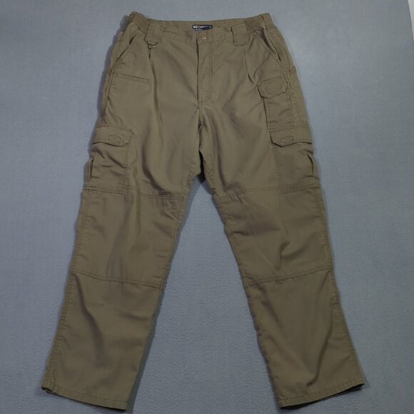 5.11 Tactical Pants Men's 36x32 Brown Taclite Pro Ripstop Outdoor Hiking Combat - Picture 1 of 10